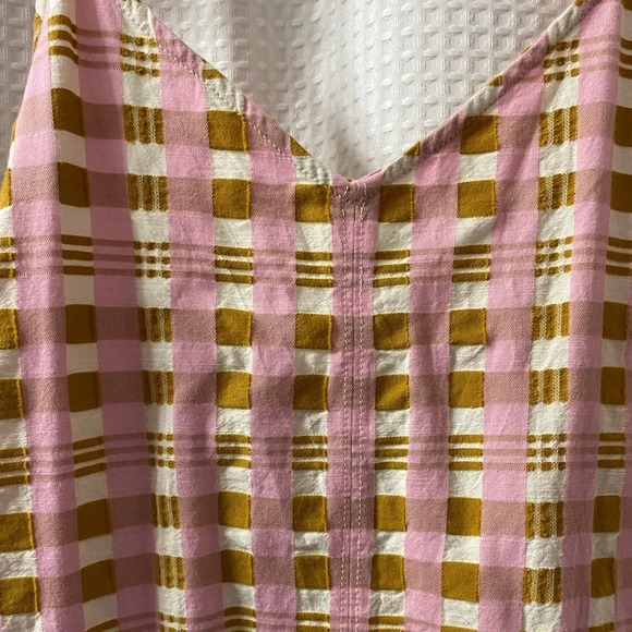 NWT Lou & Grey Windowpane Romper - Picture 2 of 5